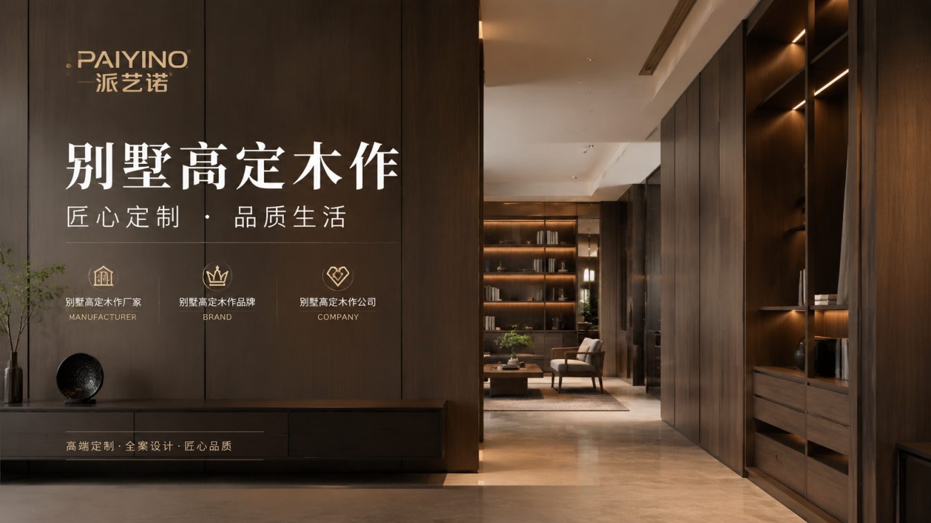 佛山为品质大宅定制整体木作